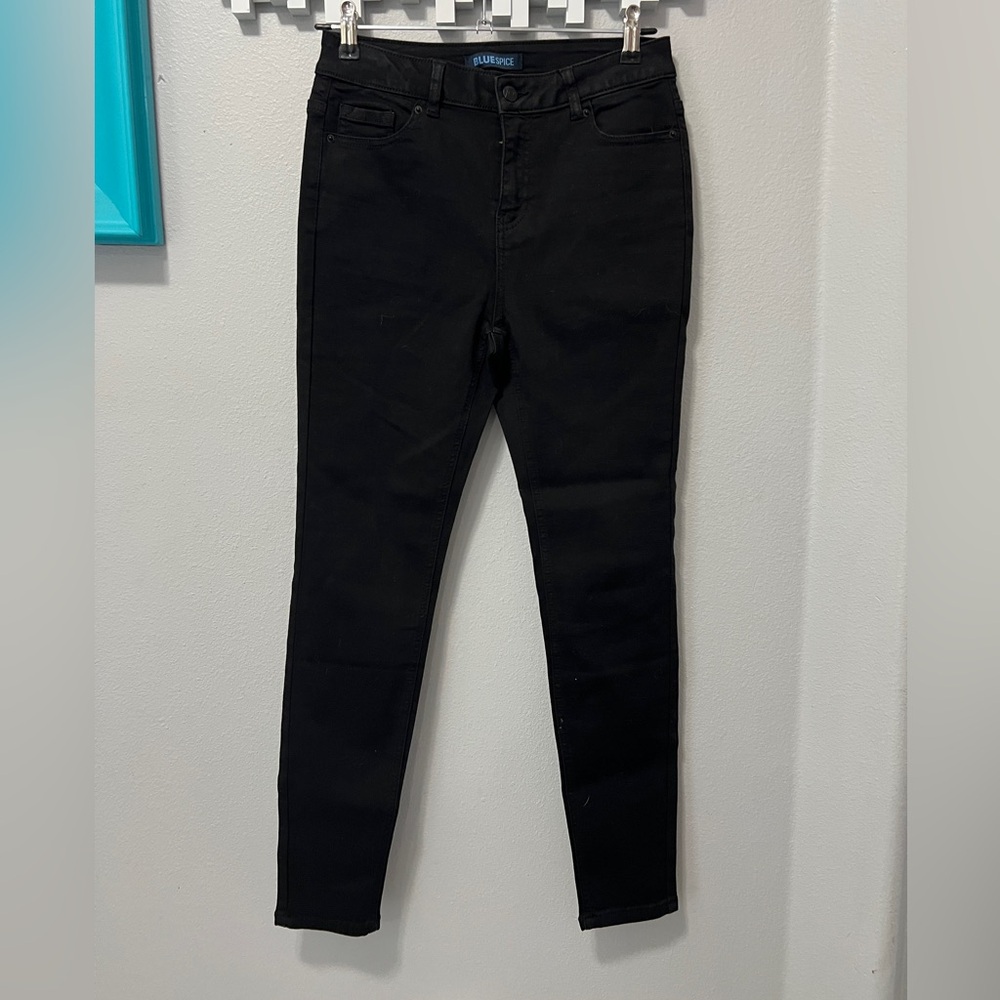 Women’s Blue Spice Black Skinny Jeans Size 9